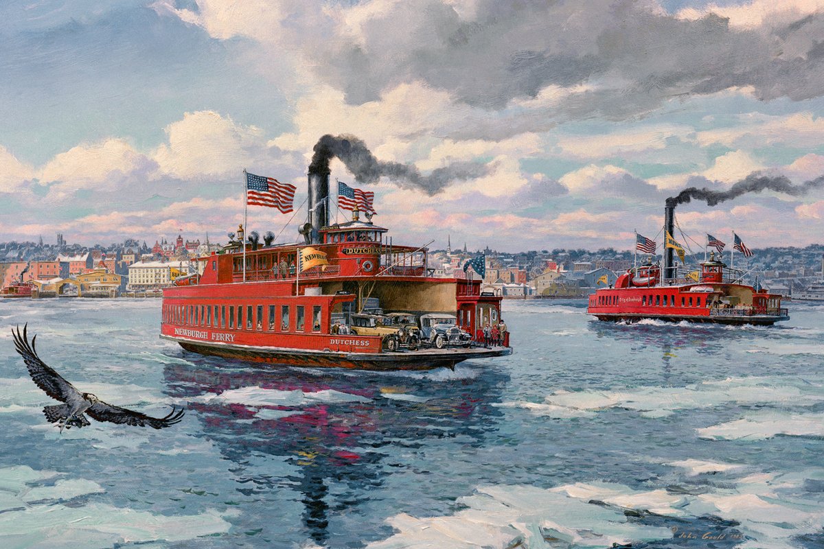 Newburgh Beacon Ferries on February 22, 1932