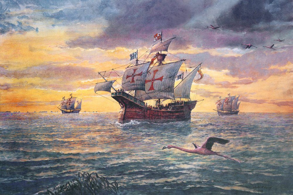 Columbus Discovers America