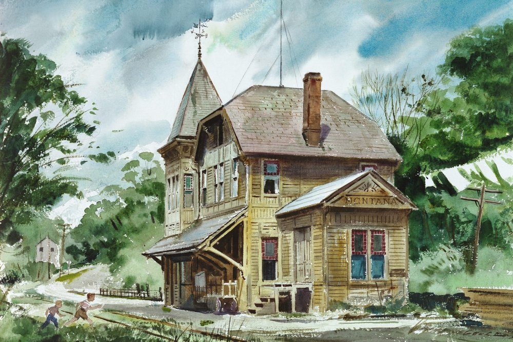 Cornwall — Firthcliff Railroad Station