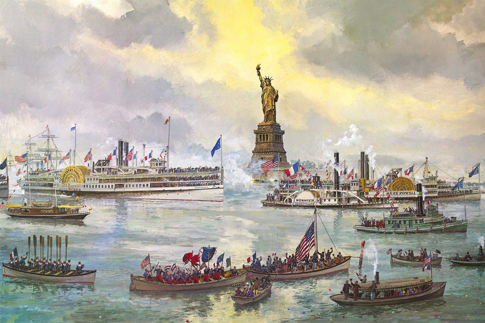 The Statue of Liberty by John F. Gould